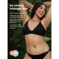 thumbnail image 6 of Kindly Yours So Comfy Micro Wire-Free Triangle Bra, Sizes S-XXXL, 6 of 8