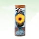 thumbnail image 2 of Botella de flores preservadas, botella de flores de jabón luminosa, regalo de cumpleaños, decoración de flores (girasol amarillo), 2 of 6
