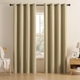 thumbnail image 1 of Cortinas Blackout Térmicas Joydeco 132x183 cm Beige, 1 of 8