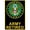 Black /Green, variant on United States Army, Army Symbol B - Officially Licensed Original Artwork, Lapel Pin -0.75'