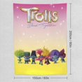 Trolls Band Together Tapestries in Various Sizes for Fans Perfect for