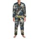 thumbnail image 3 of Fotbe Astronaut Soccer Field Pijama de Hombre con Estampado de Manga Larga, Conjunto de 2 Piezas, Ropa de Dormir Suave y Cómoda con Bolsillos-Small, 3 of 7