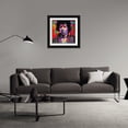 thumbnail image 3 of Stephen Chambers 20x20 Black Ornate Wood Framed With Double Matting Wall Art Titled - Acid Hendrix, 3 of 6