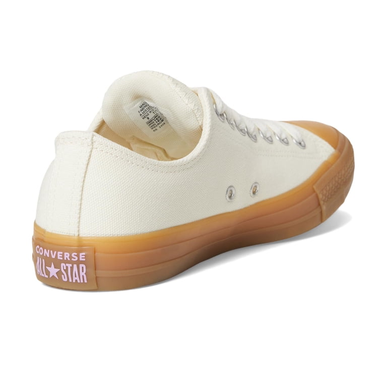 Converse Mens White and Tan Sneakers 6 Converse Chuck Taylor All Star 70 Mens Lifestyle Shoes Beige  main image 2