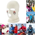 thumbnail image 4 of Navidad Para Hombre Y Mujer, Cubierta De Cara Completa De 3 Agujeros, Cubierta De Cara De Esquí De Punto Cálido De Invierno Para Motocicleta, Bicicleta, Ciclismo, Esquí Scienceny HA046346-02, 4 of 6