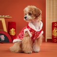 thumbnail image 4 of Dog Clothes Year Tang Suit Winter Thick Warm Coat Bichon Teddy Small And Medium-sized Dog Clothes Five Sizes Suitable For Dogs, 4 of 9