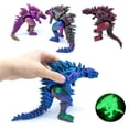 thumbnail image 2 of 3D Printed Muscle Dinosaur Action Figure Mini Toys Monster Figure Joint Model Movable Rotatable Desktop Ornament Kids Gift, 2 of 7