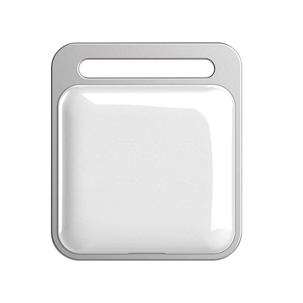 Mini rastreador GPS inalámbrico Buscador de alarma anti-perdida para iPhone/Android Blanco