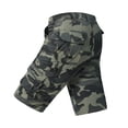 thumbnail image 7 of Dresfit Camo Shorts Mens Baggy Cargo Shorts Summer 2026 Big and Tall Open Bottom Outdoor Carpenter Shorts Elastic Waist Ripstop Work Short Pants Army Green, 7 of 7