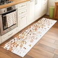 thumbnail image 2 of 2'x6' Rug Runners for Hallways Kitchen, Yellow Leaves Non Slip Entryway Beside Floor Carpet Runner, Summer Botanical Washable Laundry Room Bedroom Throw Rugs Mat for Family Pet, 2 of 8