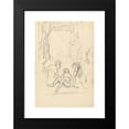 thumbnail image 2 of Spencer Frederick Gore 18x24 Black Modern Framed Museum Art Print Titled - Cave of the Golden Calf; Design for a Decorative Doorway, Primitive People (1912), 2 of 5