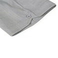 thumbnail image 5 of Chemise à Manches Courtes pour Homme, Boutonnée, Col Évasé, Hauts Unis, 5 of 5