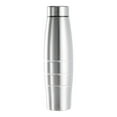 thumbnail image 1 of Botella de agua de acero inoxidable, botella deportiva de pared simple, tetera de metal reutilizable para 1000 ml, 1 of 9