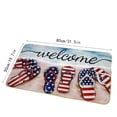 thumbnail image 3 of EGNMCR Independence Day Crystal Velvet Doormat Independence Day Crystal Velvet Doormat, 3 of 6