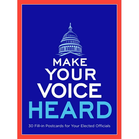 Make Your Voice Heard Postcard Book : Send a Message to Your Elected