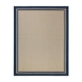 thumbnail image 3 of Gertmenian Paseo Soroa Modern Border Sand Navy Outdoor Indoor Area Rug, 6'x9', 3 of 6