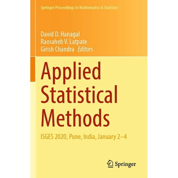 Springer Proceedings in Mathematics & St Applied Statistical Methods: Isges 2020, Pune, India, January 2-4, Book 380, (Paperback)