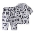 thumbnail image 1 of Girls Lightweight All Over Printed Cartoon Pajama Set Cozy Home Wear Outfit For Kids, 1 of 3