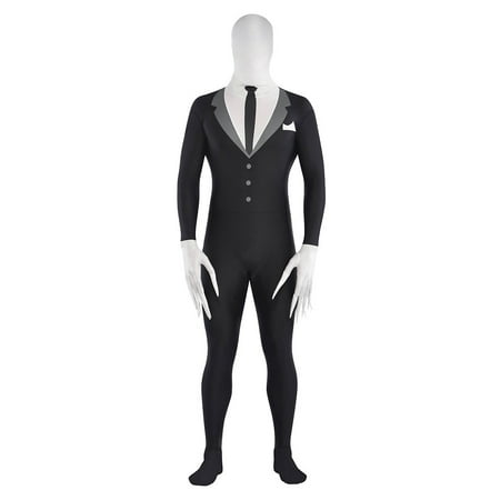 Slender Man Partysuit Adult Costume - Medium
