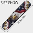 thumbnail image 3 of Yayeee Double Oven Mitt Kitchen Heat Resistant Baking 35" x7" Quilted Glove, American Eagle Pattern, 3 of 6