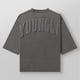 thumbnail image 4 of Camiseta de gran tamaño para hombre, chaqueta de manga corta de algodón con estampado de espuma, deportes americanos, fitness y ocio, novedad, 4 of 5