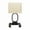 Beige,Free Size, variant on Nightstand Lamps Set of 2 with USB C+A Ports, 24'' Tall Table Lamp with Two 3000K LED Bulbs, Beige Lampshade, Modern Bedside Lamp for Living Room, Bedroom, Office