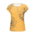 thumbnail image 5 of Cute Tops for Women Vintage Crew Neck Button Shirts Dressy Business Casual Tops 2026 Fashion Clothing, 5 of 7