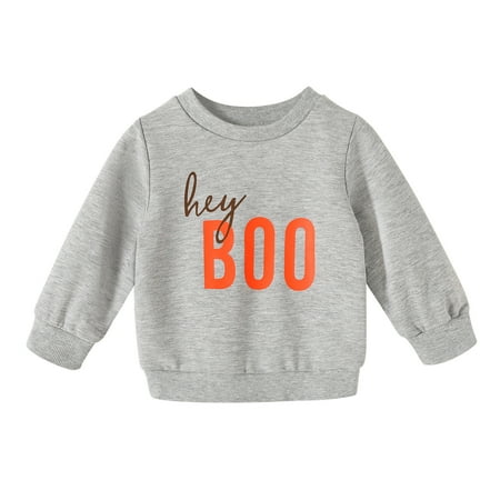 

Younger Tree Toddler Baby Boy Girl Halloween Costumes Long Sleeve Sweatshirt Clothes for 18-24 Months