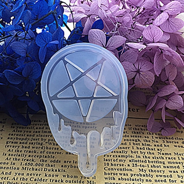 fastboy 1pcs Star/Moon/Flower Silicon Mold Mould Epoxy Resin Jewelry Pendant Making DIY
