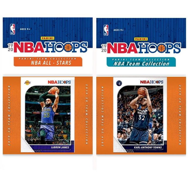 C&I Collectables 2019TWOLVESTS NBA Minnesota Timberwolves Licensed 2019-20 Hoops Team All-Star Set