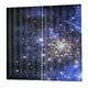 thumbnail image 3 of Cortinas opacas impermeables estrellado azul de la impresión digital 3D para la habitación Soledad Cortina decorativa casera, 3 of 10