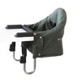 thumbnail image 1 of Guzzie + Guss Chaise Haute Suspendue Perch - Vert Tropical avec Cadre Chromé, 1 of 5