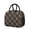 Brown and Black, variant on Pink Wavy Checkered Pattern Insulated Leakproof Lunch Box for Work, Lunch Bag for Women Men, Loncheras Para Mujer for Beach Travel Picnic Camping