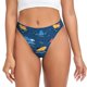 thumbnail image 1 of Fotbe Colorful Ocean Shark Tanga Sin Costuras para Mujer con Estampado – Panties Invisibles, Transpirables y Cómodos para Uso Diario-XX-Large, 1 of 6
