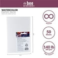 thumbnail image 6 of Royal & Langnickel - Bee Paper Company 100% Cotton Watercolor Paper – 140 lb., 6 of 7