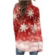 thumbnail image 5 of Cárdigan de manga larga con estampado navideño de moda para mujer, chaqueta de poliéster para mujer, 5 of 6