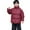 Brick Red, variant on Kids Boys Girls Waterproof Midweight Quilted Insulated Puffer Jacket Windproof Long Sleeve Full Zip Quilted Padded Winter Warm Outdoor Outerwear