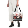 thumbnail image 6 of Kdxio Starfishes Shells Women Reusable Grocery Bags Foldable Ripstop,Reusable Shopping Bags for Shopping,Gym,Gift, 6 of 7
