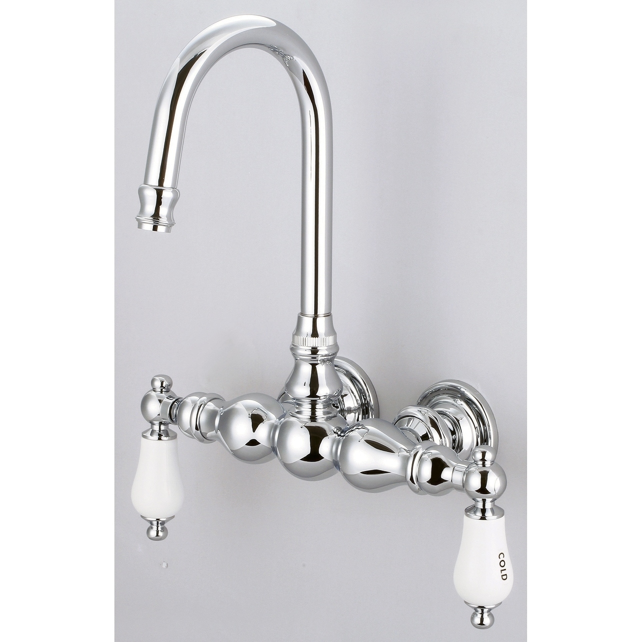 Water Creation Chrome Classic 3 3/8-inch Center Wall Mount ...