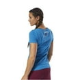 thumbnail image 2 of Reebok Womens CrossFit Graphic T-Shirt, Blue, Small, 2 of 6