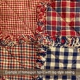 thumbnail image 2 of American Heritage 5 Red, Blue Plaid Homespun Cotton Fabric - Sold by the Yard - JCS Fabric, 2 of 5