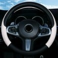 thumbnail image 1 of Universal Non slip D-shaped Round Breathable Car Steering Wheel Cover Lot U5, 1 of 1