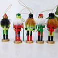 thumbnail image 3 of 10 Piezas 12Cm Cascanueces Navidad Soldado Adorno TíTere Navidad Figura Adorno Escritorio DecoracióN, 3 of 6