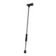 thumbnail image 1 of Muleta para axilas Liviana Antideslizante Altura ajustable Muleta estándar para caminar negro y plata, 1 of 8