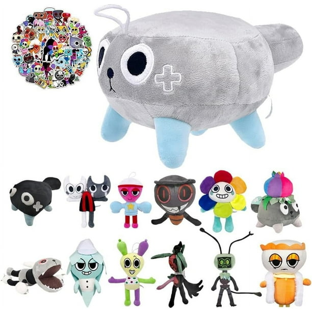 RDCIRP Dandy's World Plüschtier, süßes Plüschspielzeug for Horrorspiele | Zeichentrickfigur, Plüschfigur, Kissenpuppe for Fans, Jungen und Mädchen(A