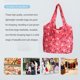 thumbnail image 2 of Sonducket Bolsa de almacenamiento de gran capacidad, bolsas de compras a la moda, bolsa de poliéster plegable resistente, paquete para deportes Bolsas de mensajero y de hombro tipo 5, 2 of 6