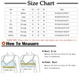 thumbnail image 2 of Women Plus Size Wirefree Bras for Women Full Coverage No Underwire Everyday Bras Comfortable Wireless Padded Bras, 2 of 7
