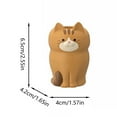 thumbnail image 2 of Cat Pen Holder Cute Phone Stand Multifunctional Tablet Glasses Pencil Holder Cat Ornament Desk Organizer Accessories for Home Bracket, 2 of 3