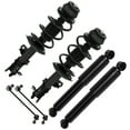 thumbnail image 4 of AUTOMUTO Complete Suspension Kit Fits 2012-2017 for Hyundai Accent GL Hatchback 4-Door Front Strut Spring Assembly Control Arm and Ball Joint Assembly replace for 172707, 5672, K750523, 4 of 5