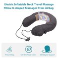 thumbnail image 2 of Almohada de masaje de viaje de cuello inflable eléctrica masajeador en forma de U bolsa de aire de prensa yeacher Almohada de masaje, 2 of 7